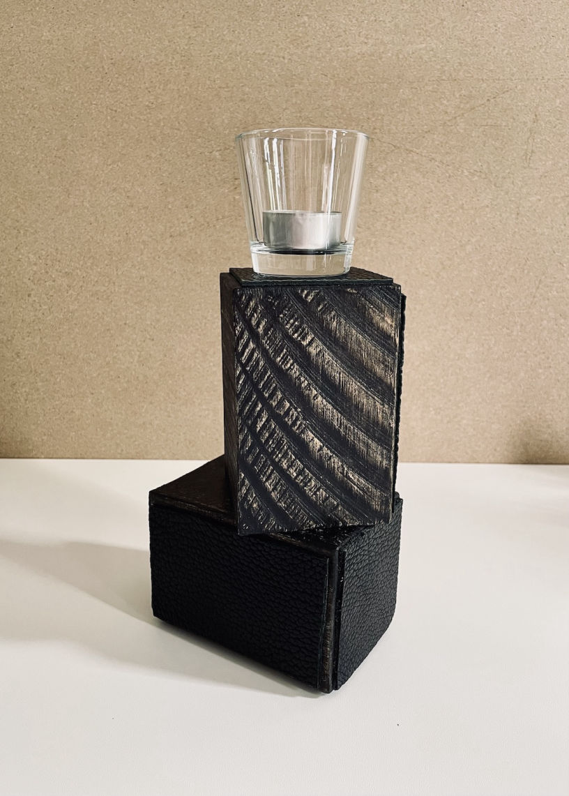 designdéo | bougie light noir